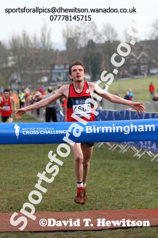 Senior mens 2016 Inter Counties Cross Country Champs. and Cross Challenge Final, Cofton Park, Birmingham. Photo: David T. Hewitson/Sports for All Pics